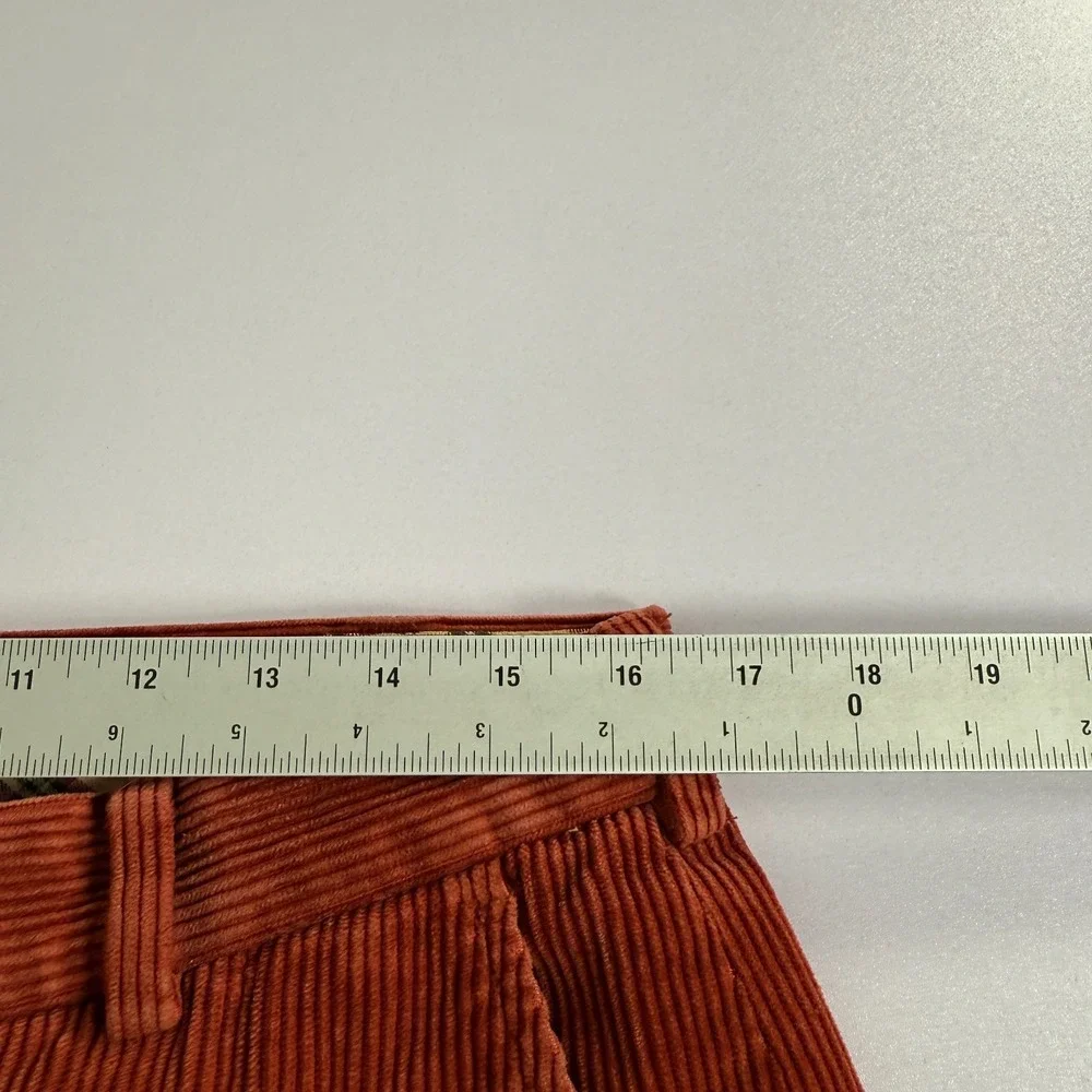 Brooks Brothers Pants Mens 34x32 Red‎ Corduroy Clark Chino Cotton Casual